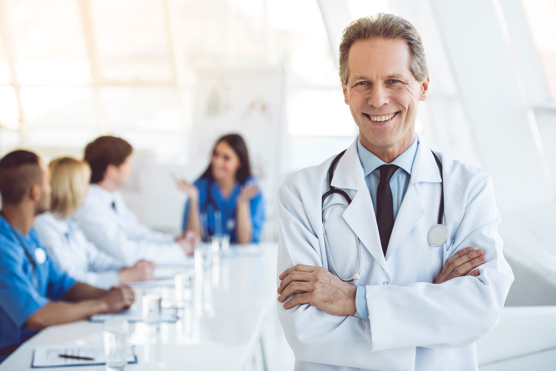 Doctors at conference